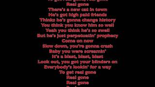 Sheryl CrowReal Gone Lyrics [upl. by Llehctim127]