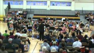 Knoxville Middle School 6th Grade Band quotDance of the Jabberwockyquot Grice [upl. by Gargan]