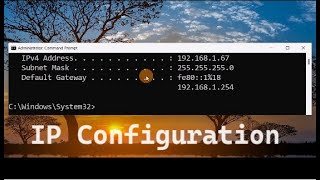 how to check your windows IP Configuration [upl. by Sergo755]