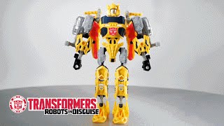 Transformers ConstructBots  Bumblebee Instructional Video  Transformers Official [upl. by Merill]