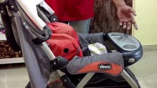 How to use  Chicco Cortica Stroller Demonstration [upl. by Fairman]