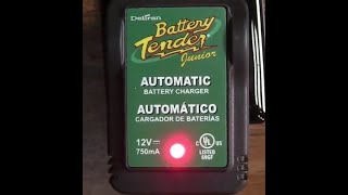 Review  Deltran Battery Tender Junior  No More Dead Batteries on the Corvette [upl. by Anniahs]