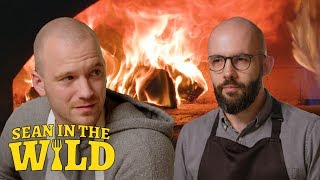 Binging with Babish and Sean Evans Battle to Make the Perfect Filled Calzone  Sean in the Wild [upl. by Lemrahc332]