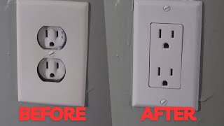 How to Fix A Recessed Receptacle [upl. by Middendorf614]