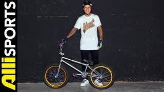 Kyle Baldocks Total BMX Setup from Bars to Brakes for 2013 Alli Sports [upl. by Atipul656]