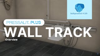 Pressalit PLUS Wall Track Overview [upl. by Woll]