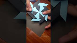 quotMaster the Origami Ninja Star in Minutesquot  ytshorts youtube paper Diycraftscrafting [upl. by Enoek]