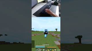 Minecraft PvP cu Tastatura Logitech G512 ⚔️ minecraft minecraftpvp minecraftromania gaming [upl. by Accisej]