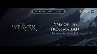 Rime of the Frostmaiden by The Weaver • A Campaign Trailer [upl. by Eila622]