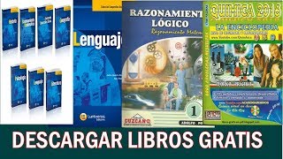 como bajar libros preuniversitarios gratis y muchos más [upl. by Etnecniv]