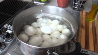 How to make Super Easy Peel Hard Boiled Eggs [upl. by Akined980]