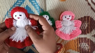 How to make yarnwoolen Doll at home  Easy Doll Making Tutorial  DIY Room Decor  handmade doll [upl. by Inail]