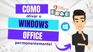 Ativação Permanente do Windows e Office Guia Completo [upl. by Aneliram]