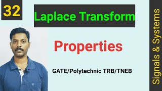 Laplace Transform Properties tamil [upl. by Fritz]