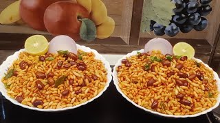 murmura recipe  मुरमुरा नमकीन  spicy puffed rice  Anni Raj Ki Rasoi [upl. by Aekim870]