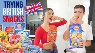 Trying British Snacks  Graces Room [upl. by Eboj758]