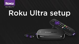 How to set up the Roku Ultra Model 4640 [upl. by Yelime]