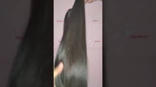 Add extra fullness to your own hairs with this beautiful Ponytail raw straight hair [upl. by Suilenroc793]