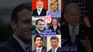 Top 10 Global leaders of this Decade Part 1 shorts zodiac viralshorts [upl. by Yddeg]