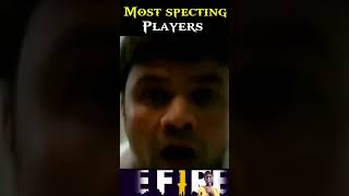 MOST SPECTING PLAYER 🧐❓freefire most specting player Ag305 viralshorts facts [upl. by Doone]