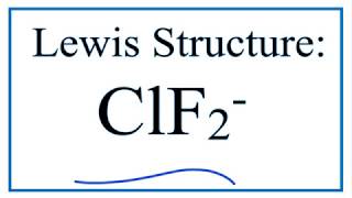 ClF2  Lewis Structure [upl. by Nosnevets444]