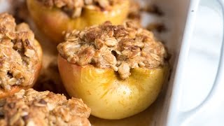 Easy Baked Apples Recipe [upl. by Esined]