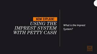 Petty Cash Imprest System [upl. by Anerok]