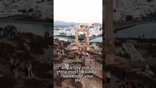 The secret of the magical island of Naxos Apollos tample stands with the mysterious of the past 🇬🇷 [upl. by Mctyre]