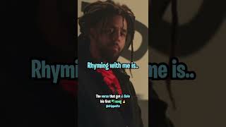 The Verse That Got J Cole His First 1 Song 🔥 [upl. by Iseabal]