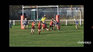 Tyler Lindsay Featherstone Lions Under 13s Junior Rugby League [upl. by Askari142]