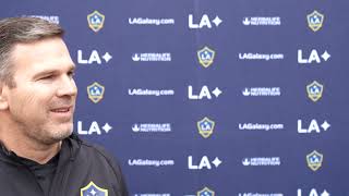 PRESSER Head Coach Greg Vanney speaks to media ahead of LA Galaxy vs LAFC [upl. by Akinahs]