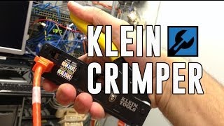 KLEIN Compact Ratcheting Modular Crimper VDV226107 [upl. by Lafleur]