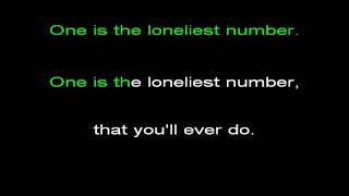 One Is The Loneliest Number 1969 [upl. by Vezza]