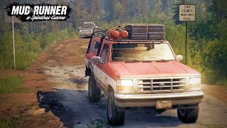 Spin Tires Mudrunner  MP 7  Ford vs Chevy [upl. by Nnateragram]