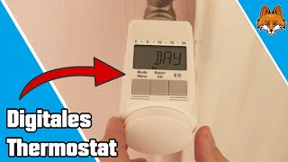 Digitales Thermostat anschließen und einstellen  Heizkosten sparen 🔥 [upl. by Sarah]