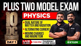 Plus Two  Model Exam  Physics  Day 1  Xylem Plus Two [upl. by Isidora]