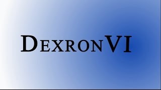 Dexron стандарты для АКПП Dexron II Dexron III Dexron 6 [upl. by Norse]