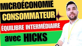 Calcul TMS par deux méthodes et Équilibre de Hicks Comportement du Consommateur [upl. by Acim577]