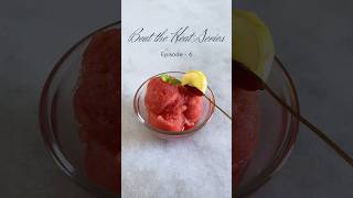 Watermelon Sorbet at home  Sorbet recipe [upl. by Ardnohs]