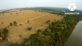 Drone L800 pro 2 em Um vôo sobre o Rio Caiapó [upl. by Eenel163]