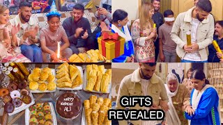 A SPECIAL SURPRISE BIRTHDAY PARTY FOR KHALA JAANS SON ❤️GIFTS REVEALED 🎁 [upl. by Alyak251]