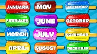 Months Of The Year Songs For Kids And children Preschool Videos For Baby [upl. by Goldstein735]