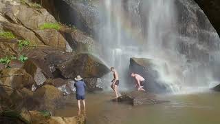 The Goudies Swim at Trevathan Falls [upl. by Tayyebeb987]