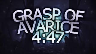 Grasp of Avarice World Record Speedrun in 447 [upl. by Pilar]