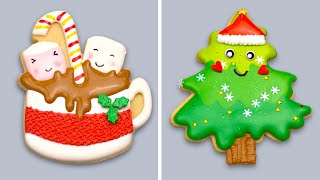 1 Hour Relaxing ⏰ 100 Quick amp Easy Christmas Cookie Decorating Ideas🎄 So Yummy Cookies [upl. by Aeirdna37]