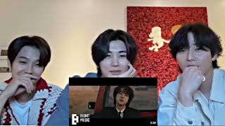 wooga squad sub reaction to Jin Astronaut Mv jin is back Fanmade 💜 [upl. by Normie70]