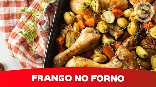 Frango no Forno com Castanhas A combinação perfeita [upl. by Braswell]