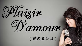 Plaisir Damour 愛の喜びは  JeanPaulÉgide Martini ジャン・ポール・マルティーニ cover 野村幸子 Sachiko Nomura [upl. by Picco441]