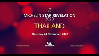 MICHELIN Star Revelation Thailand 2023 [upl. by Theis]