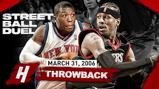 The Game Allen Iverson SCORED 47 PTS at MSG STREETBALL DUEL Highlights vs Nate Robinson  2006 [upl. by Eicart]